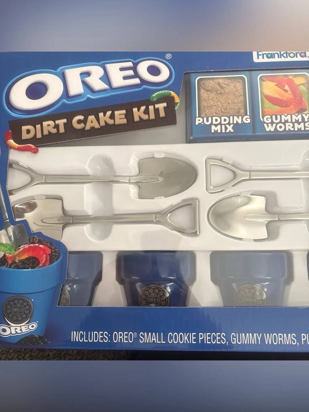 Blue Oreo Cake Kit Dessert Set